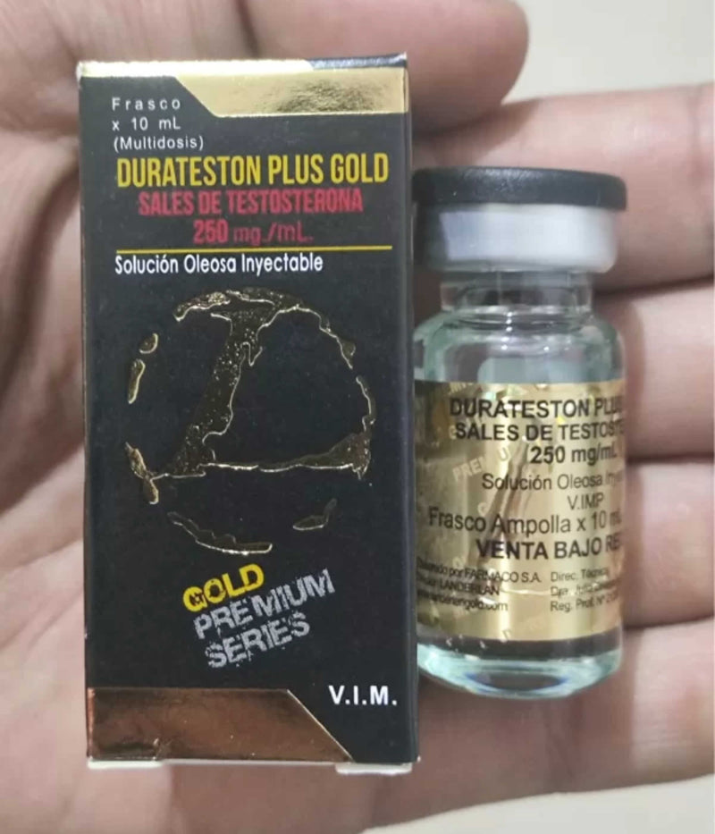 Durateston Plus Gold 250mg/10mL - Anabolizante Brasil 
